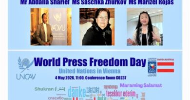 WELTTAG DER PRESSEFREIHEIT UND DIE ROLLE DES UNABHÄNGIGEN JOURNALISMUS BEI DER STÄRKUNG DER DEMOKRATIE UND DEM SCHUTZ DES RECHTS DER BÜRGER AUF VERLÄSSLICHE INFORMATIONEN WELTTAG DER PRESSEFREIHEIT UND DIE ROLLE DES UNABHÄNGIGEN JOURNALISMUS BEI DER STÄRKUNG DER DEMOKRATIE UND DEM SCHUTZ DES RECHTS DER BÜRGER AUF VERLÄSSLICHE INFORMATIONEN